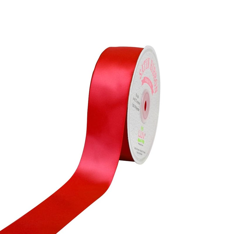 LUV RIBBONS Creative Ideas Satin Single Face 1.5" Inch Ribbon x 50 Yards,for Gift Wrapping Crafts Wedding Decoration Bows Bouquet Floral Arrangement - Image 1